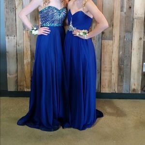 Royal Blue Prom Dress!